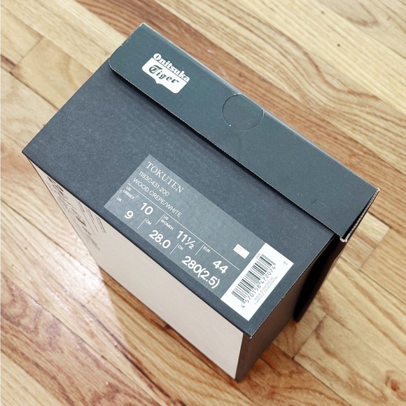 NEW Onitsuka Tiger, Style Tokuten, Color Wood Crepe/White, Men’s Size US 10.0, - Picture 10 of 12